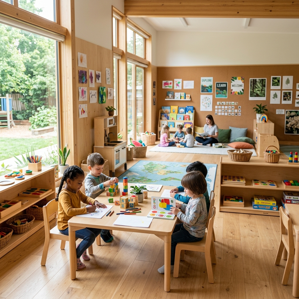 Modern Pre-Primary Classroom
